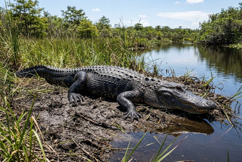 Everglades airboat alligator tour with free pickup